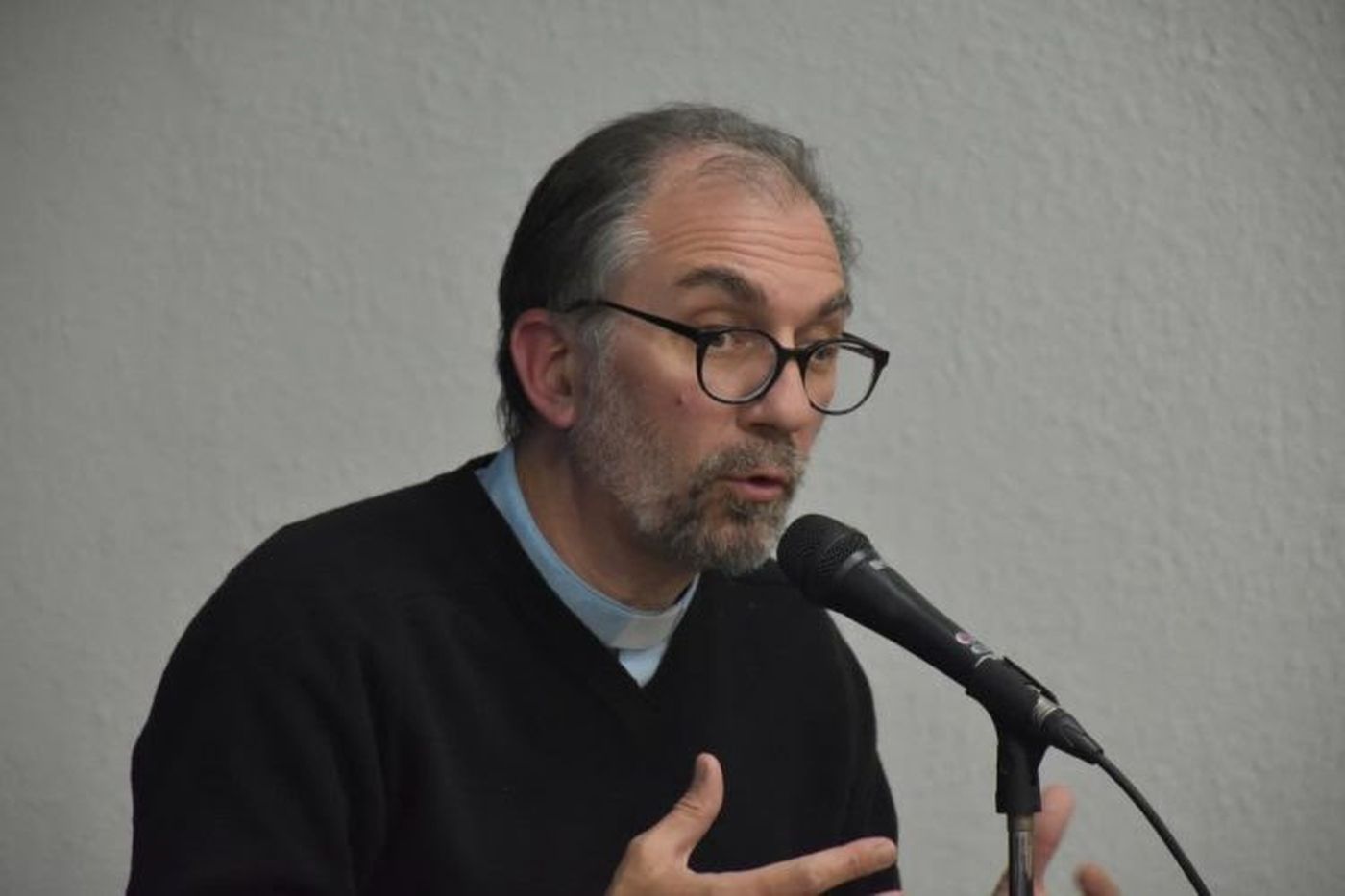 El arzobispo de La Plata, Gustavo Carrara