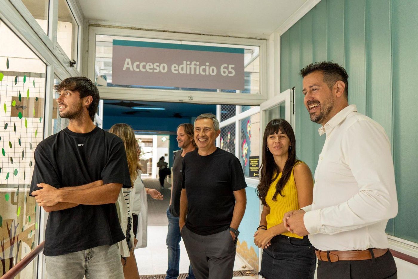 Entrega de la donación del tenis al Hospital de Niños Thiago Tirante