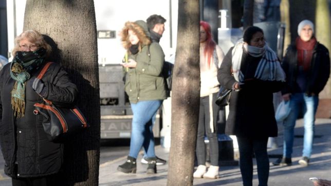 jueves muy fresco y nublado, en la previa de un finde gris