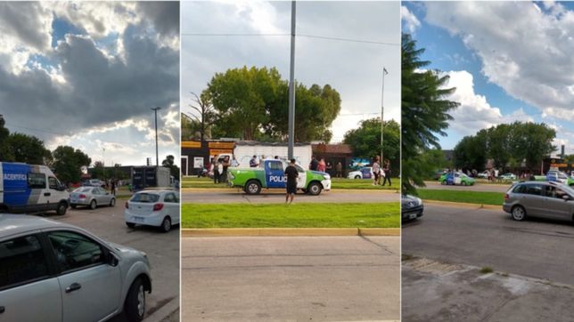 conmocion en la plata: un motociclista murio tras chocar contra una columna