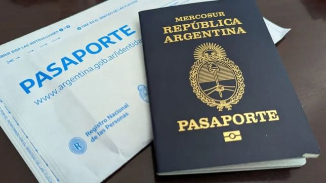 habilitan una linea de whatsapp para verificar los pasaportes argentinos con fallas de impresion