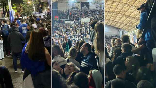 la fiesta que no pudo ser: bronca y enojo de los hinchas de gimnasia que la pasaron mal en un poli sobrepasado