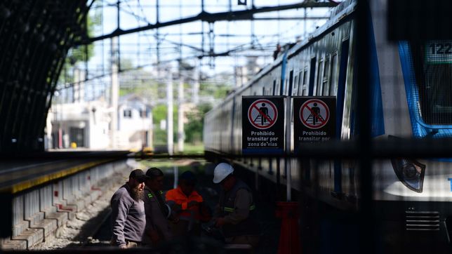 se restituye el servicio del tren roca tras descarrillar una formacion