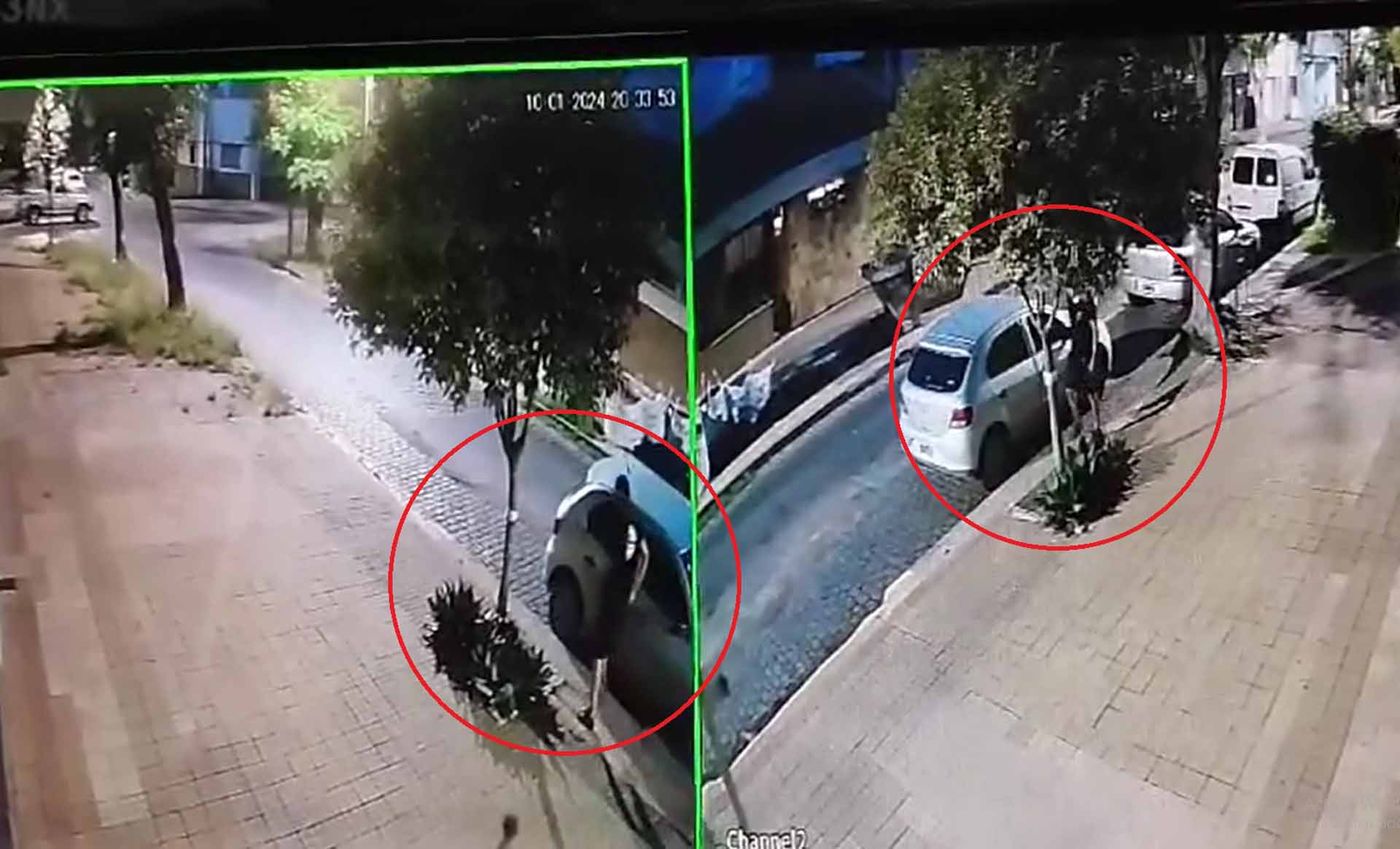 video de robo de un auto en La Loma.jpg