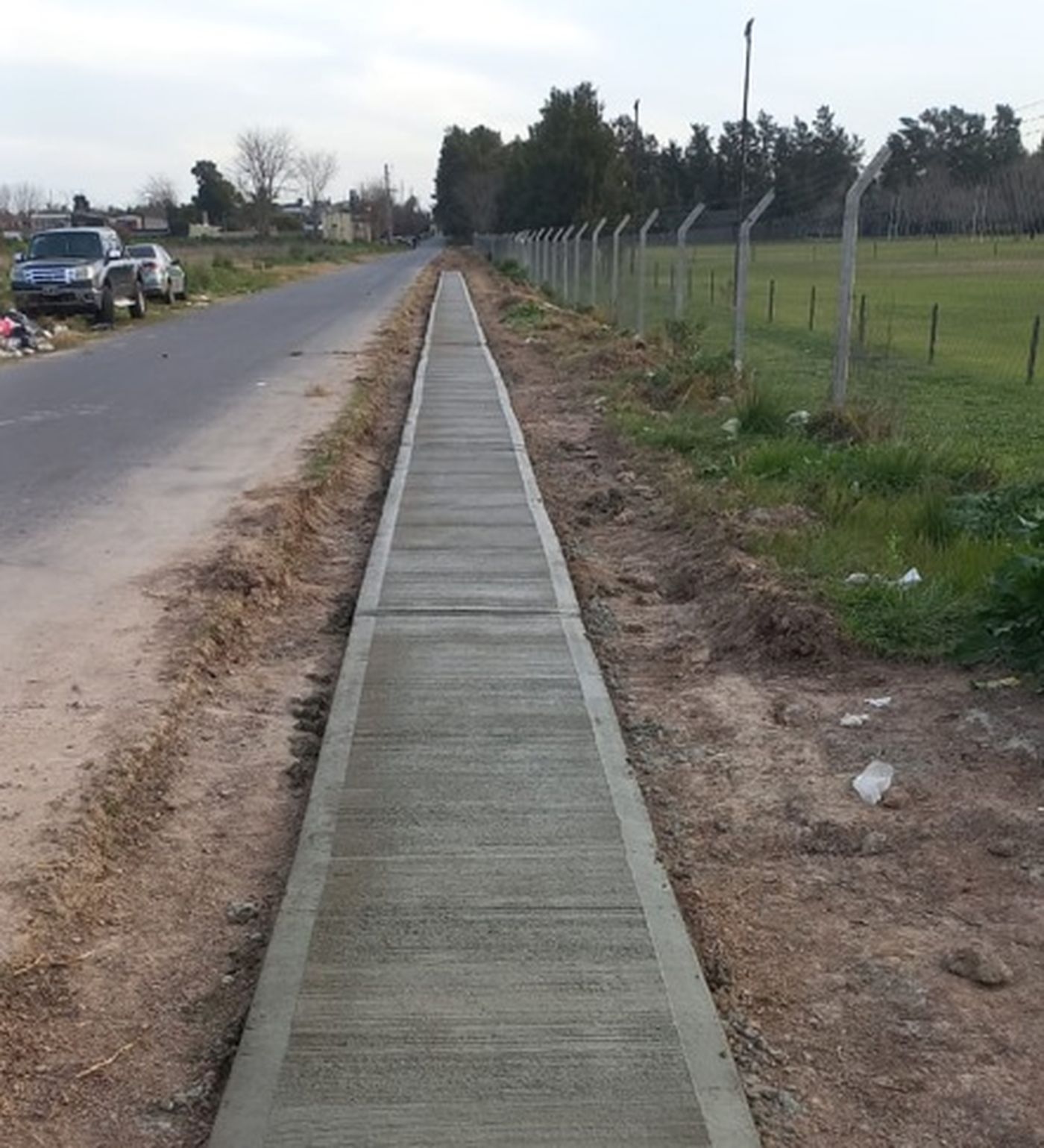 Una de las obras a las que se hab&iacute;a comprometido el Club San Luis