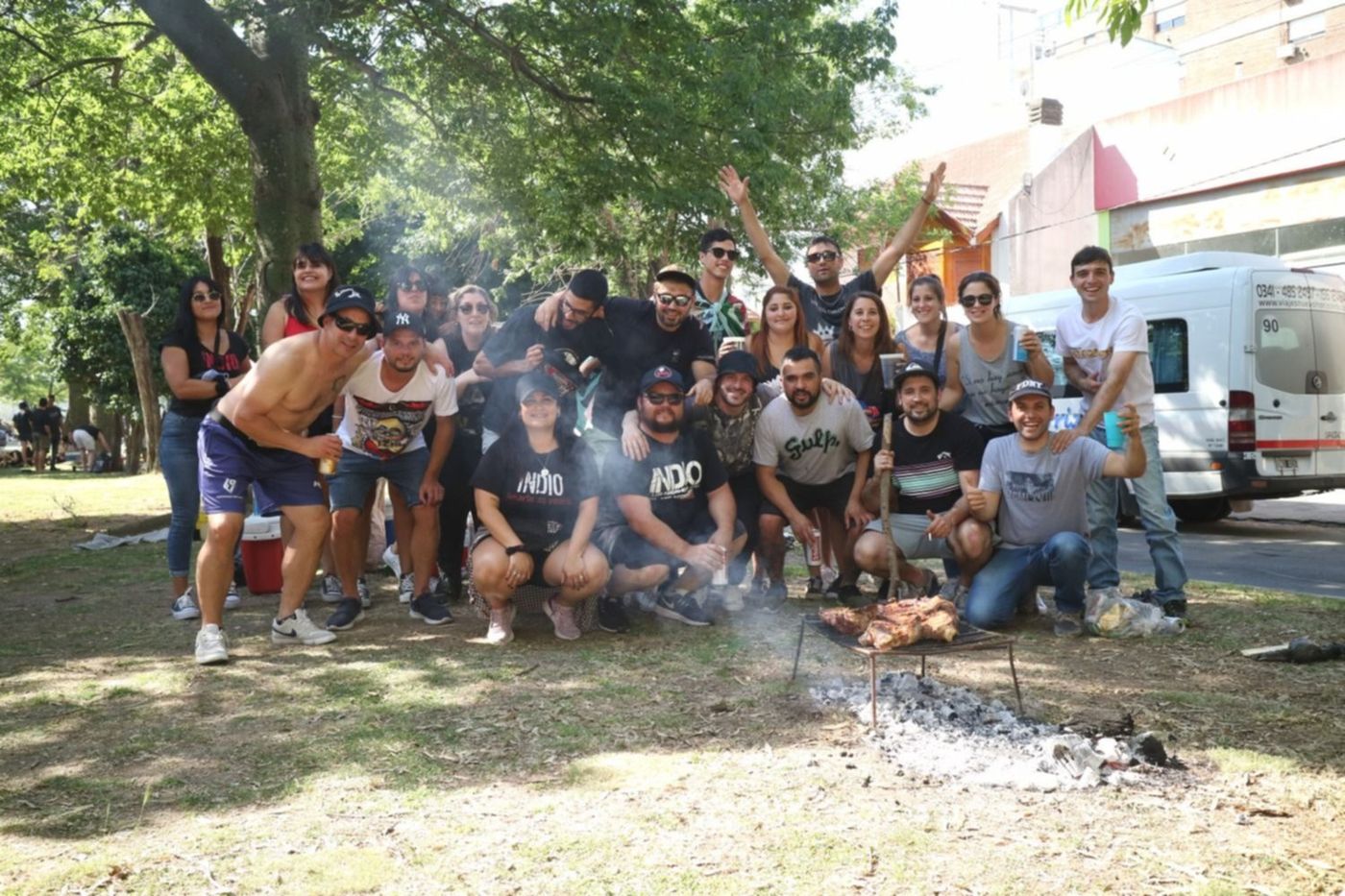 Ricoteros en La Plata Indio Solari Los Fundamentalistas del Aire Acondicionado