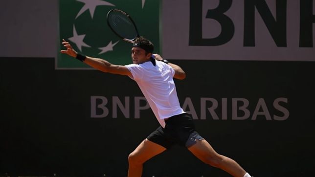 tomas etcheverry gano y ya es uno de los 32 mejores tenistas en roland garros