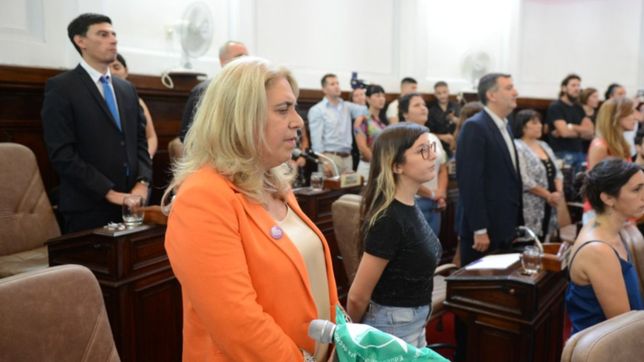 postales de la apertura de sesiones en el concejo deliberante