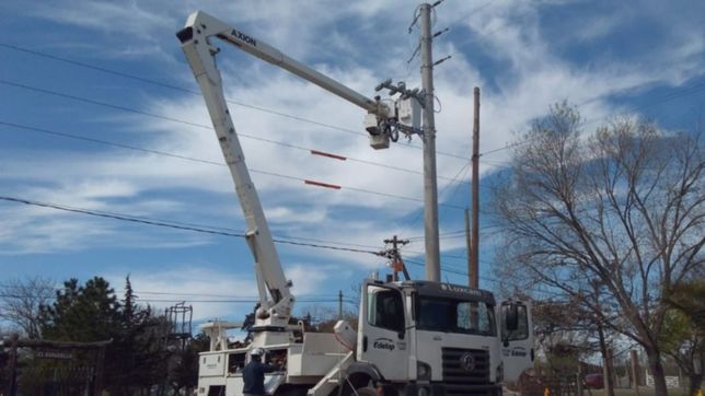 programan cortes de luz para mantener la red en una zona del norte de la plata