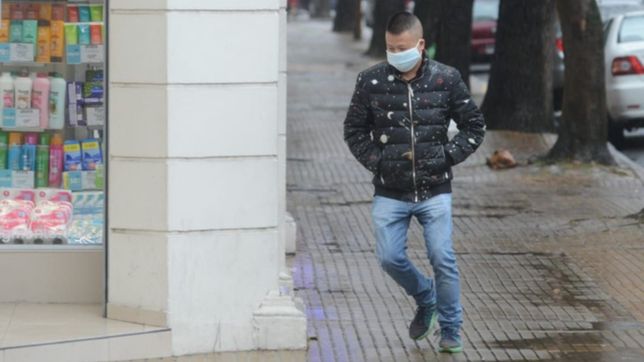 fresco, con sol de a ratos y algunas lloviznas aisladas, asi seguira el clima en la plata