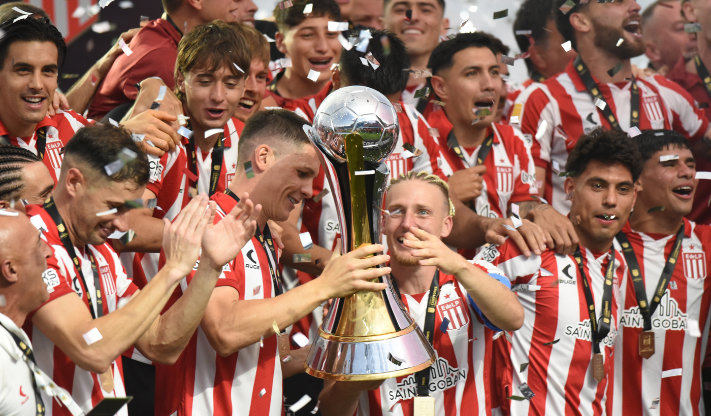 Estudiantes Platense San Nicolás festejos copa Ascacibar Carrillo