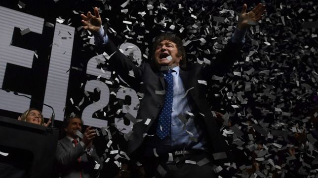 milei dio el batacazo y se convirtio en el candidato presidencial mas votado del pais