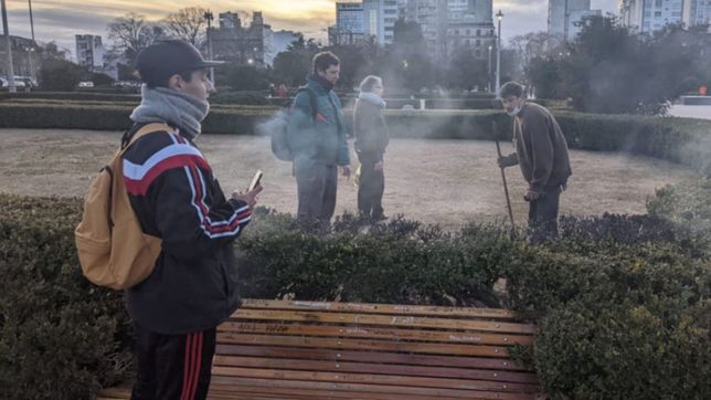 ¿accidente o vandalismo? alarma por un incendio en plaza moreno