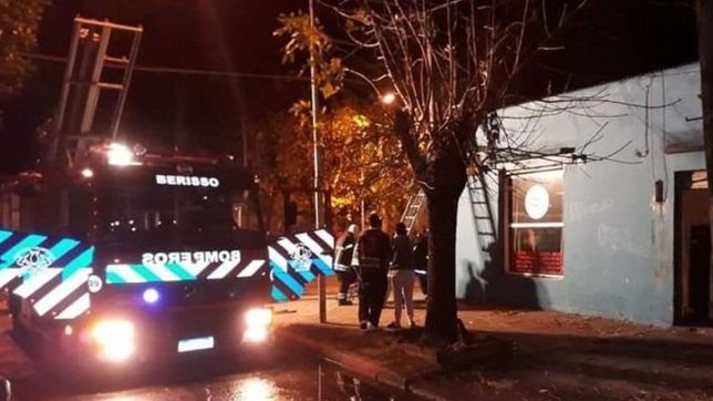 tension y susto: se incendio una pollajeria tras un fallo en el grupo electrogeno