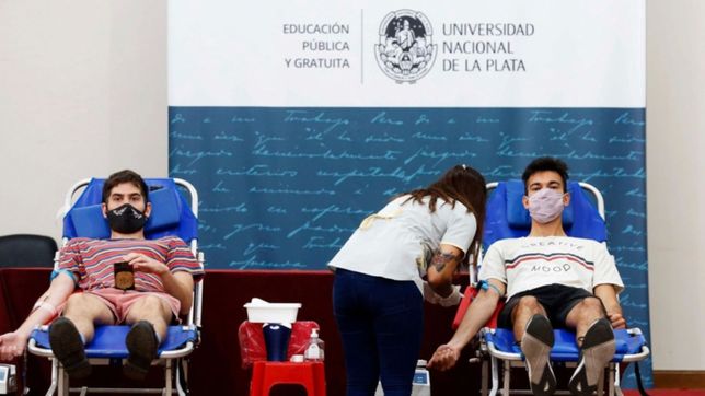 la unlp llevara adelante una jornada de donacion de sangre en el rectorado