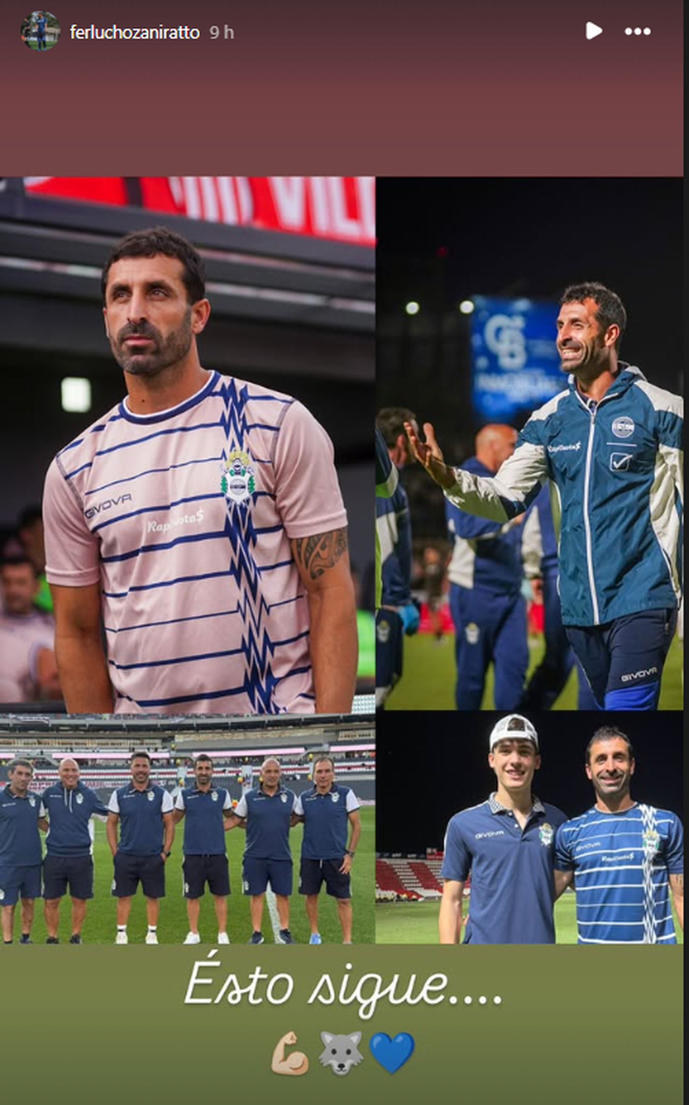 El mensaje de Fernando Zaniratto. El mensaje de Fernando Zaniratto.