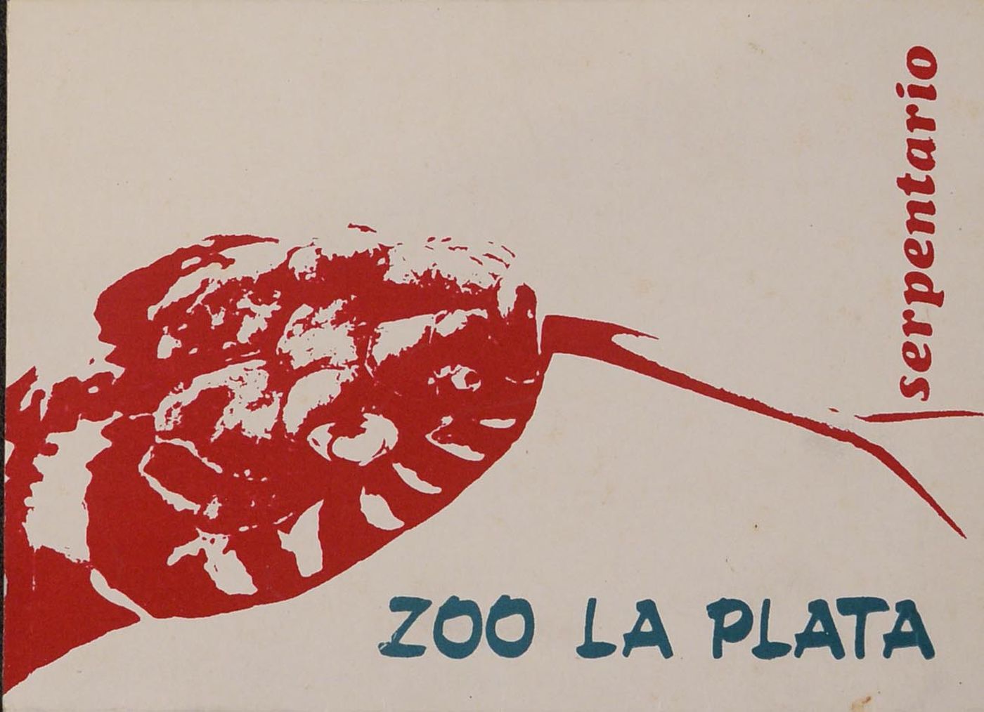 La tarjeta de invitación para la inauguración del serpentario, el 15 de julio de 1978.