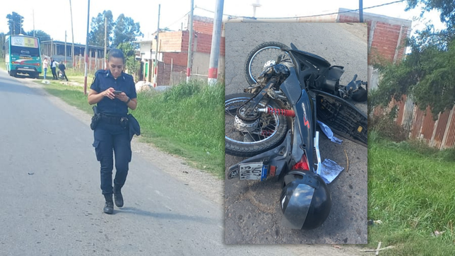 identificaron al motociclista que murio al chocar contra un micro en la plata
