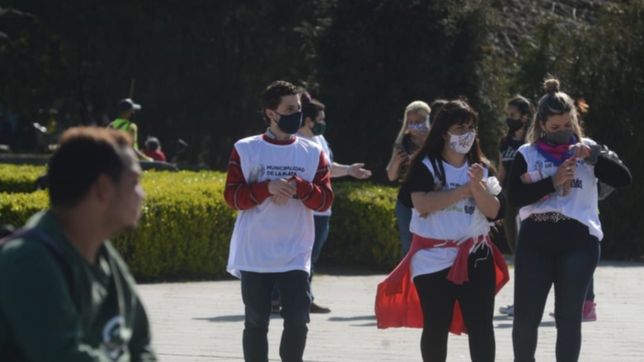 coronavirus en la plata: enero duplico a diciembre, pero van tres semanas en baja