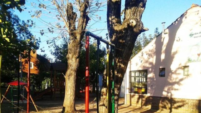 un jardin a merced del frio: no usan estufas porque el consejo escolar no fue a revisarlas