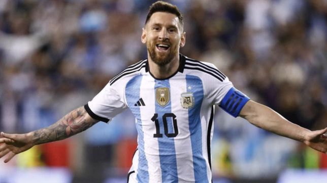 la afa subastara las camisetas usadas por messi y la seleccion en el mundial