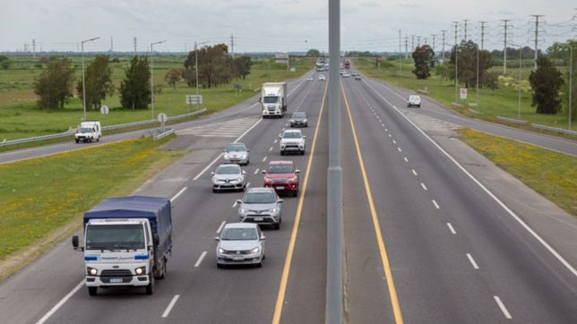 el enlace de la autopista la plata - buenos aires y la 25 de mayo, cerrado hasta el martes