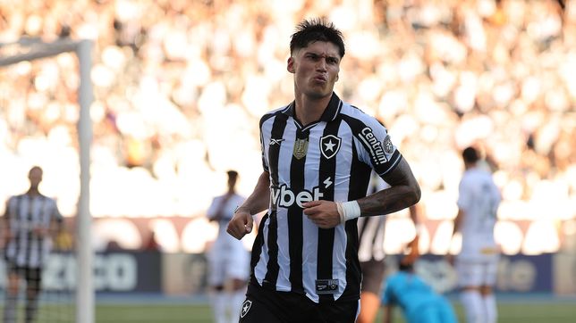 los goles del tucu correa que brillo en todo su esplendor con botafogo tras las dudas sobre el