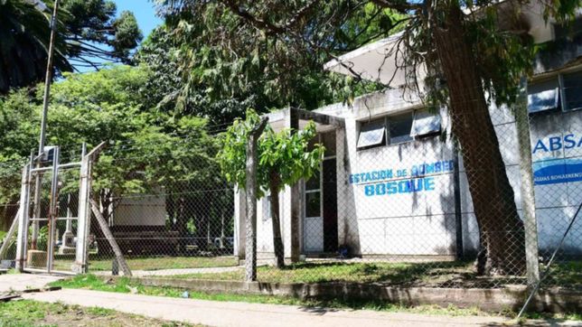 vandalizaron una perforacion de absa y podria faltar agua en la plata