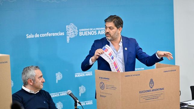del biombo a la boleta unica: la explicacion de un ministro de kicillof sobre como se votara el domingo