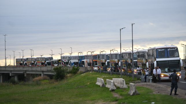 la masiva movilizacion que prepara gimnasia para viajar a lanus por copa argentina