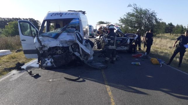 choque frontal con tres muertos en una ruta cercana a la plata