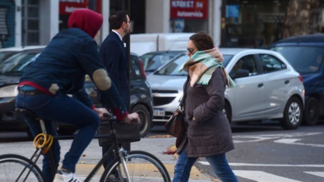 la semana termina con un viernes fresco y nublado en la plata