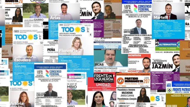 una por una, las 16 boletas que habra en los cuartos oscuros de la plata en estas paso