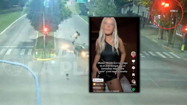 la justicia pidio la detencion de la influencer de la plata que atropello y mato a un motociclista