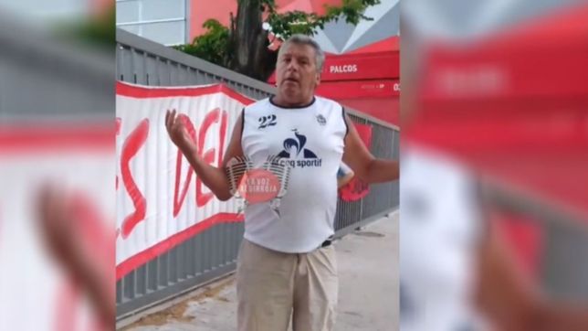 video: el emotivo testimonio del hincha de gimnasia que despidio a sabella en uno