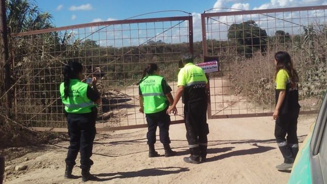 avanzan contra la cantera de altos de san lorenzo donde se tira y quema basura