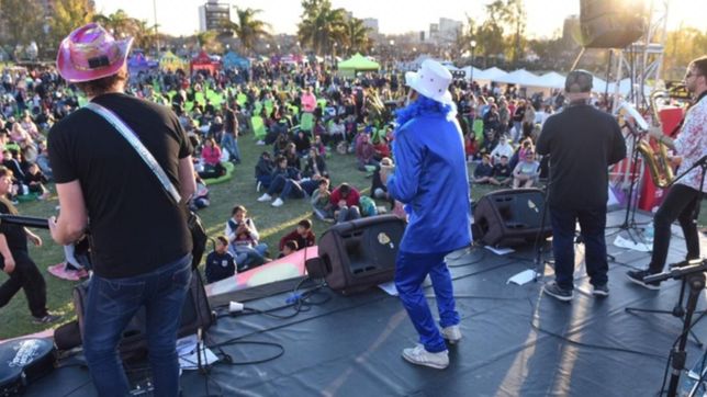 mas de 25 mil vecinos de la plata pasaron por la fiesta de la primavera de flap