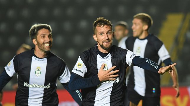 gimnasia lo gano sobre la hora y se quedo con el pase a octavos