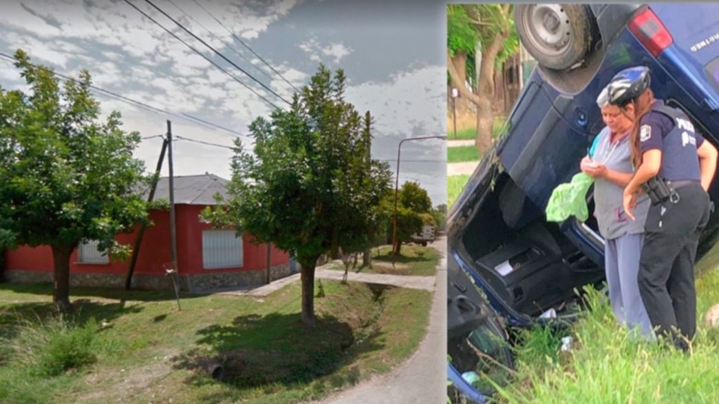 El padre del chiquito asesinado en Tolosa volcó con su auto cuando iba a rescatarlo