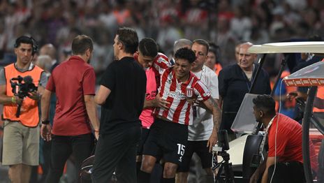 Estudiantes confirmó la gravísima lesión que sufrió Santiago Arzamendia en la final ante Racing Estudiantes confirmó la gravísima lesión que sufrió Santiago Arzamendia en la final ante Racing