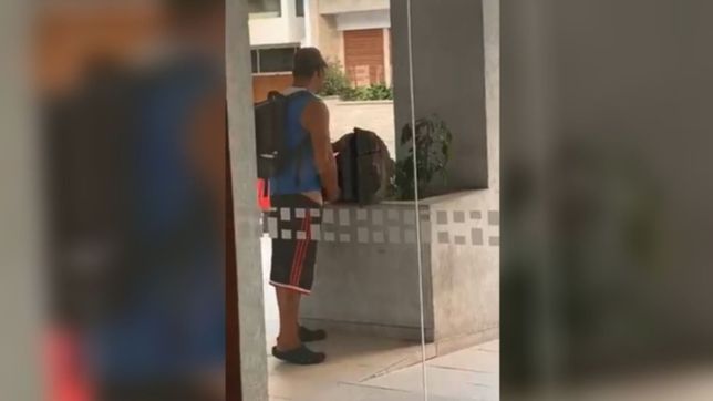 video: filmaron a un depravado masturbandose en pleno centro de la plata