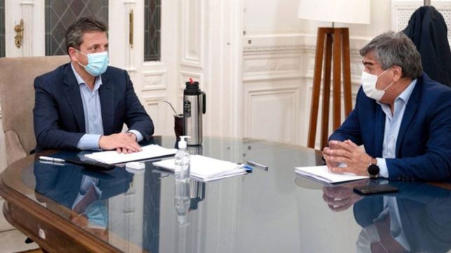 massa y el titular del enacom analizaron avances en la red de conectividad de la argentina