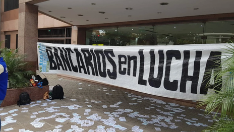 Rige el paro bancario en La Plata: ¿cuál es la única sucursal que adhiere? Rige el paro bancario en La Plata: ¿cuál es la única sucursal que adhiere?