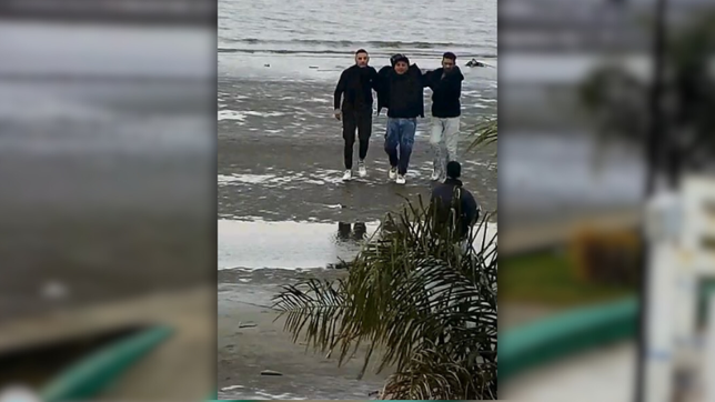 atraparon en punta lara a un delincuente profugo por homicidio que intento huir por el rio