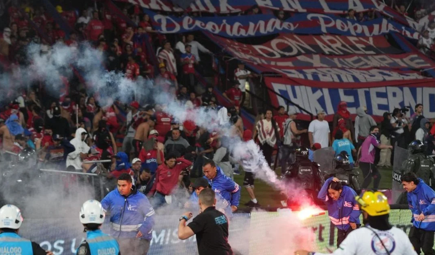 Independiente Medellín Flamengo incidentes
