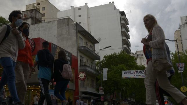 sabado con nubes, algo de sol y maxima de 21°c en la plata