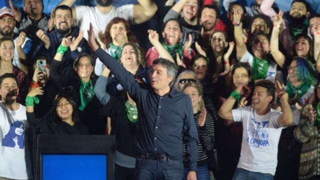 sin cristina kirchner pero con maximo kirchner, el kirchnerismo reunio a su militancia en ensenada