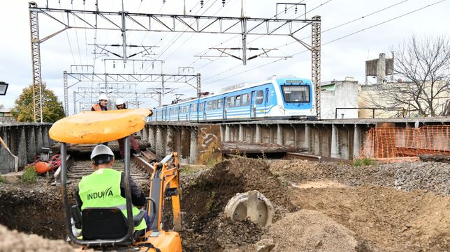 anunciaron cortes y desvios de transito en la plata por una obra para mejorar las vias del tren roca