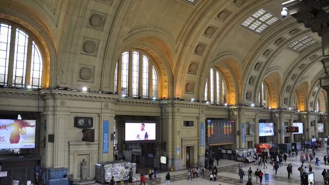 amenaza de bomba en la estacion de constitucion
