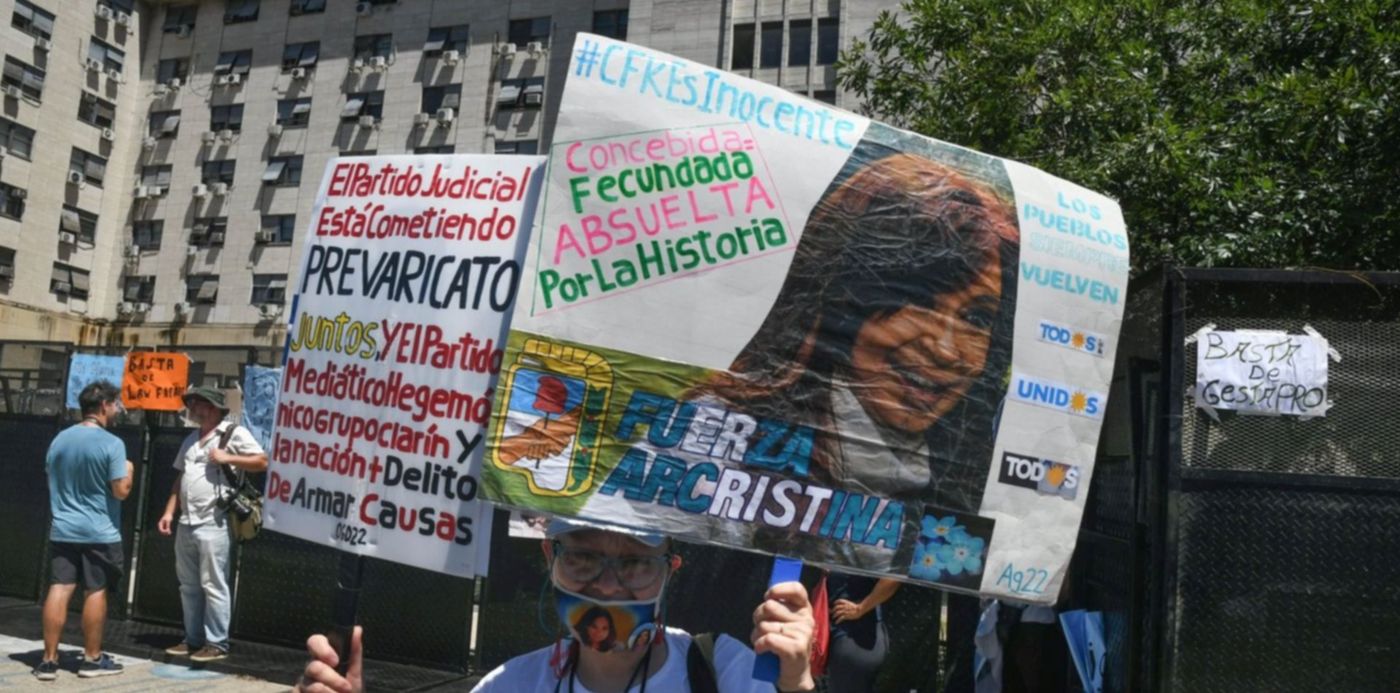 Marcha en respaldo a Cristina Kirchner
